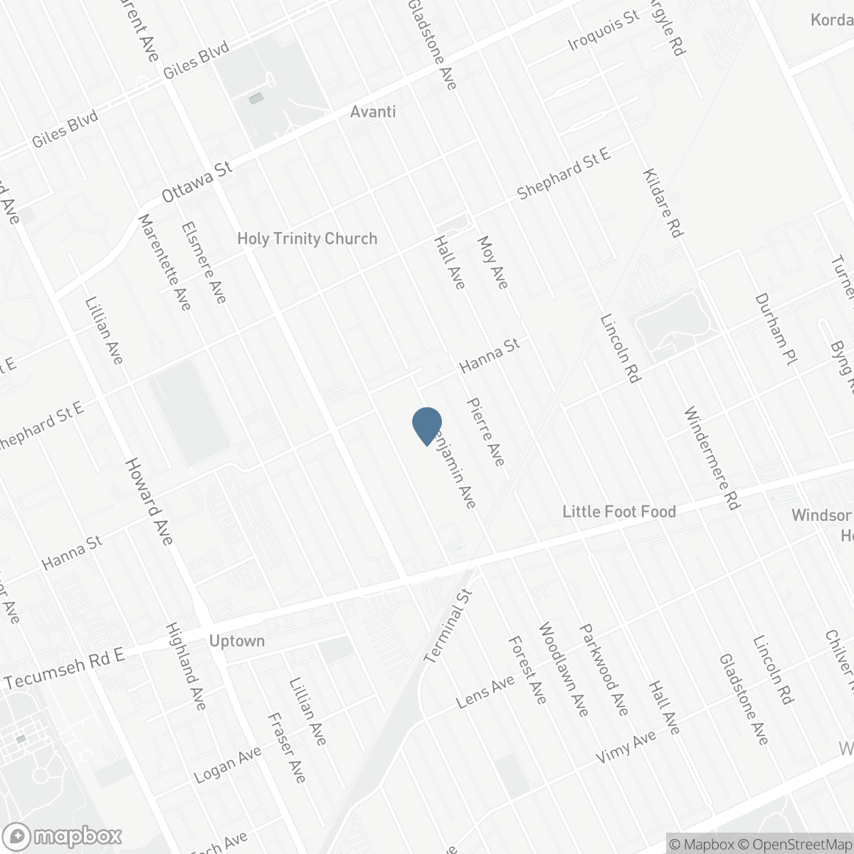 1647 BENJAMIN, Windsor, Ontario N8X 4N7